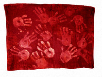 Diy Fabric Handprint Art