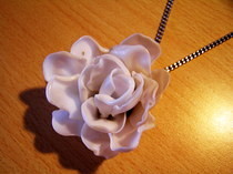 Plastic Spoon Rose