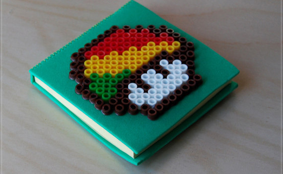 Mushroom Post It Notebook