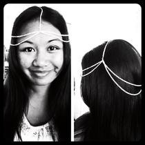Silver Chain Headpiece