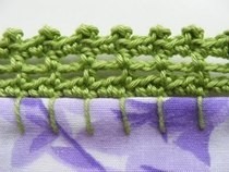 Crochet Pillowcase Edge