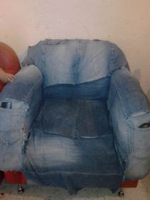Cute Denim Sofa Saver