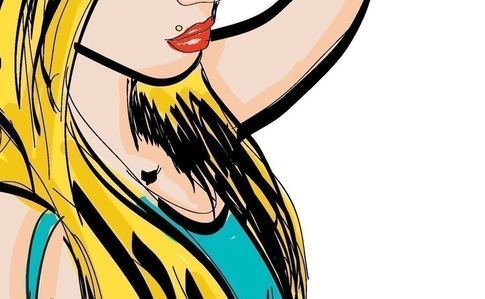 Vector Paintings On The Computer 