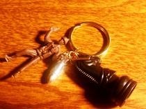 Manly Man Keychain