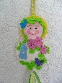 Felt Dotee Dolls