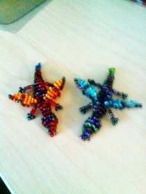 Simple Beaded Dragons