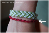Half Knot Spiral Bracelet