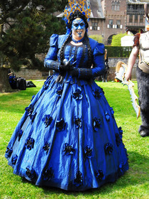 The Blue Elf Queen Costume