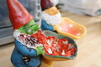 Transforming Cute Gnomes To Zombie Gnomes 