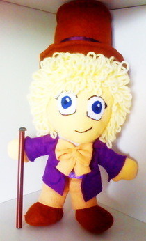 Chibi Willy Wonka Plush Doll