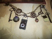 Steampunk Charm Bracelet