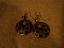 Gold Circle Hoop Earrings