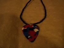 First Guitar Pick Necklace