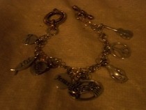 Silver Charms Bracelet
