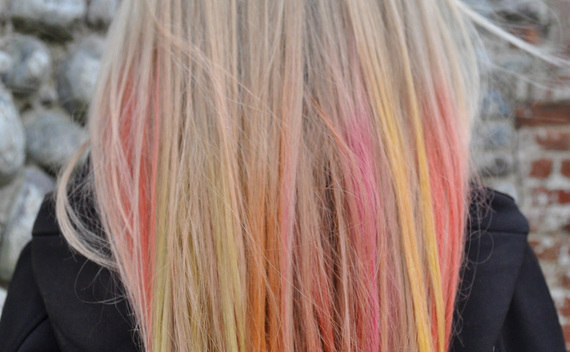 Coloured Hair Using Chalk Pastels!