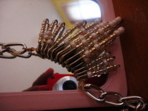 Safety Pin Necklace.