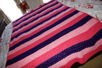 Fancy Crocheted Blanket/Rug
