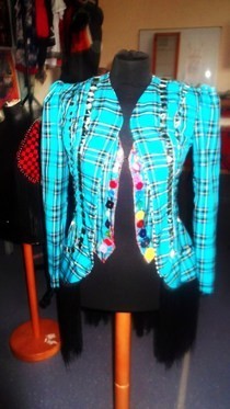 Punk/Victorian/1980's Power Jacket   Progression