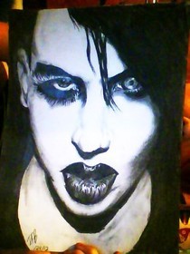 Marilyn Manson Charcoal 