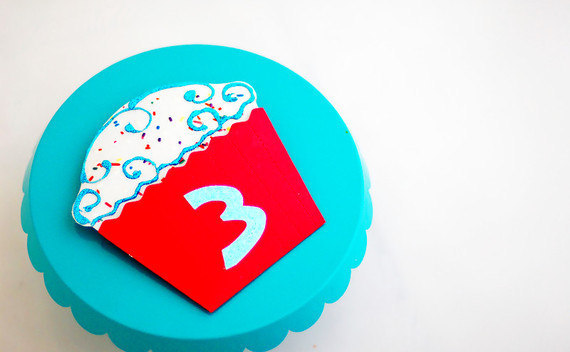 Cupcake Invitations With Sprinkles