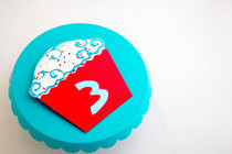 Cupcake Invitations With Sprinkles