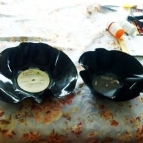Vinyl Record Bowl