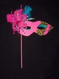 Duck Tape New Years Eve Mask