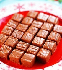Chocolate Coconut Cream Fudge