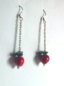 Radish Earrings