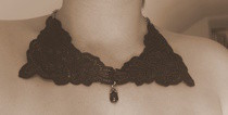 Vintage Lace Collar Necklace :)