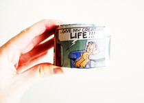 Comic Cuff Bracelet