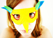 Felt Bird Mask