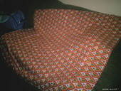 Rainbow Hearts Blanket