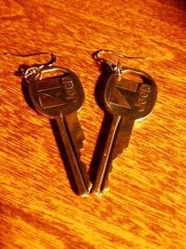 21 Jump Street Inspired Key Earrings