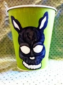 Donnie Darko Frank The Bunny Painted Decorative Tin