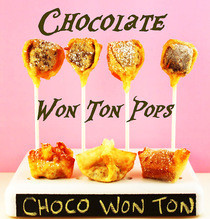Chocolate Won Ton Pop