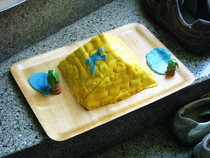 Cake With Puding Cream