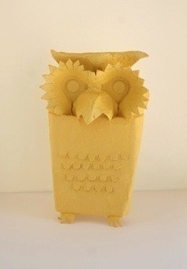 Owls From An Egg Carton