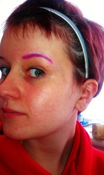 Colorful Eyebrows