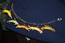 Flying Cats Charm Bracelet