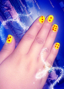Dice Nail Art