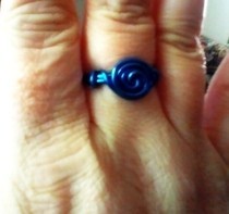 Rose Wire Ring 