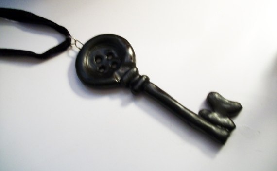 Coraline Key Charm