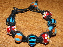Square Knot Bracelet.