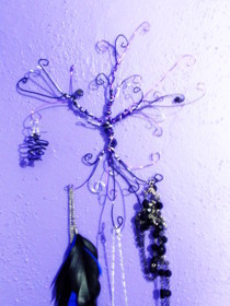 Wire Tree Jewelry Holder