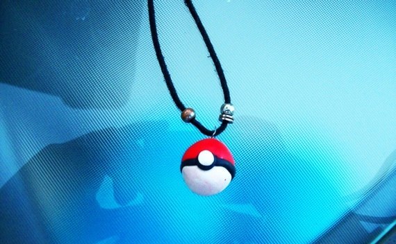 Pokeball Necklace