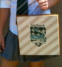 Slytherin Crest Cigar Box Purse
