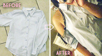 Cut Out Shoulder Blouse