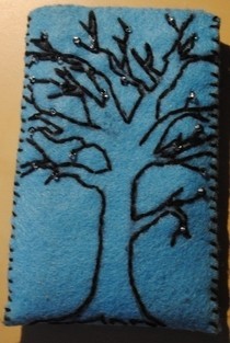 Felt Cell Phone Pouch