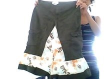 Turning Cargo Pants Into A Cute Skirt :)
